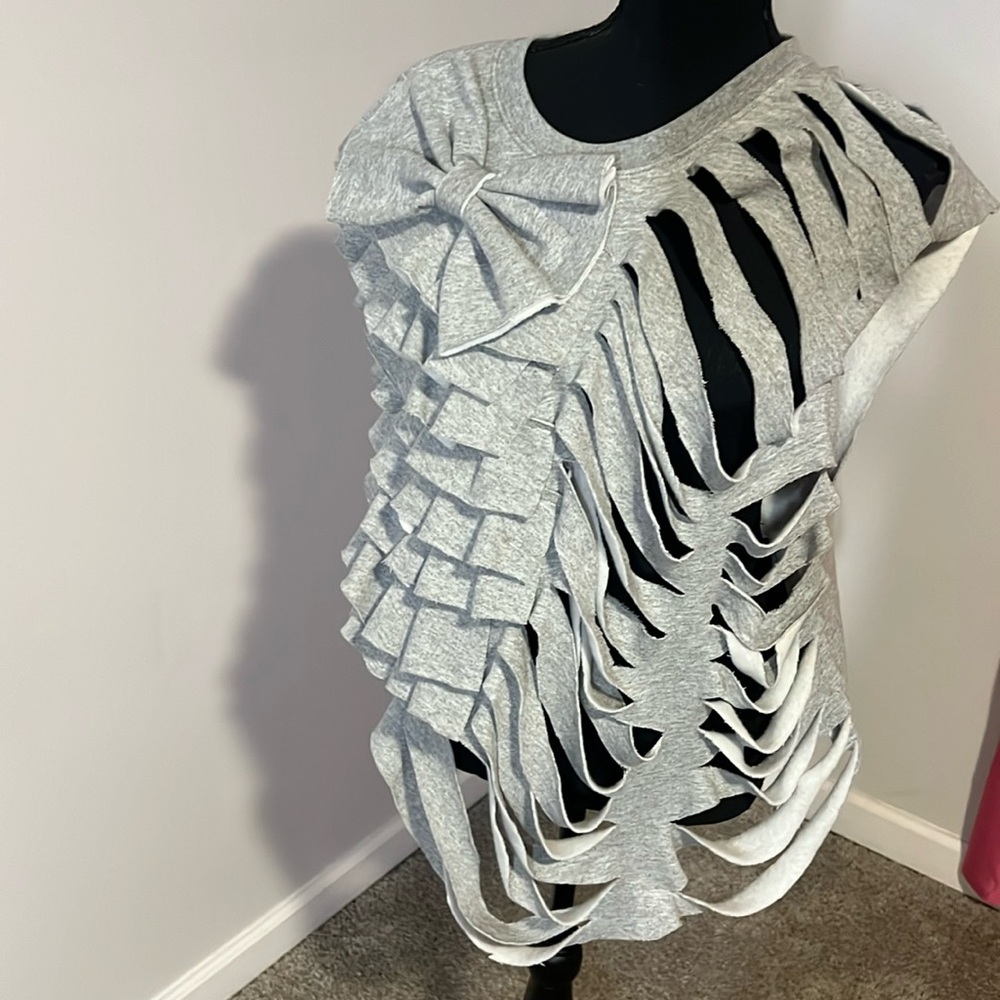 Custom Designed Sleeveless Sweatshirt Size XL